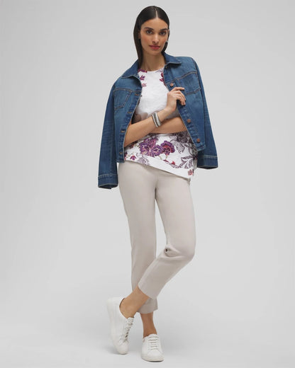 Chico's Brigitte™ Pull-On Slim Cropped Pants