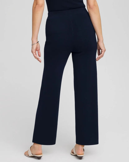 Chico's Travelers™ Sweater Knit Wide-Leg Pants