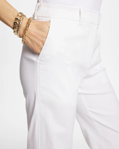 Chico's Emme Fly Front Straight Crop