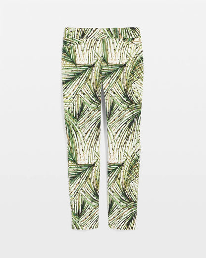Chico's Brigitte™ Slim Ankle Palm-Print Pants