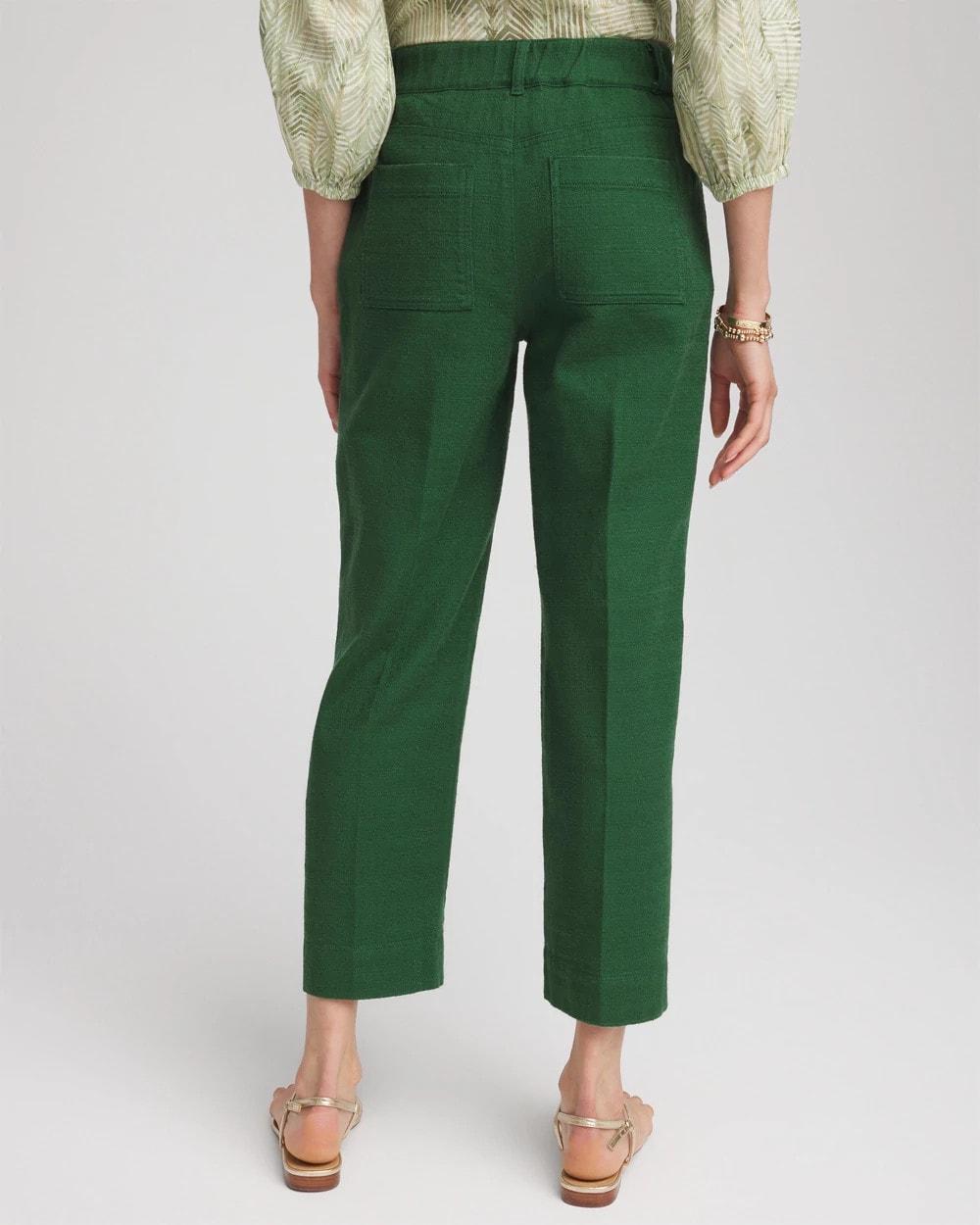 Chico's Cropped Straight-Leg Pants