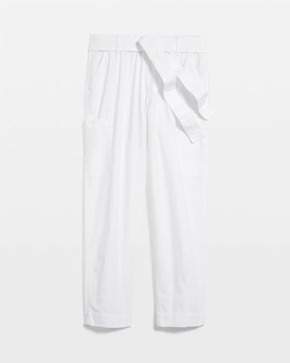 Chico's Poplin Pull-On Tapered-Leg Cropped Pants