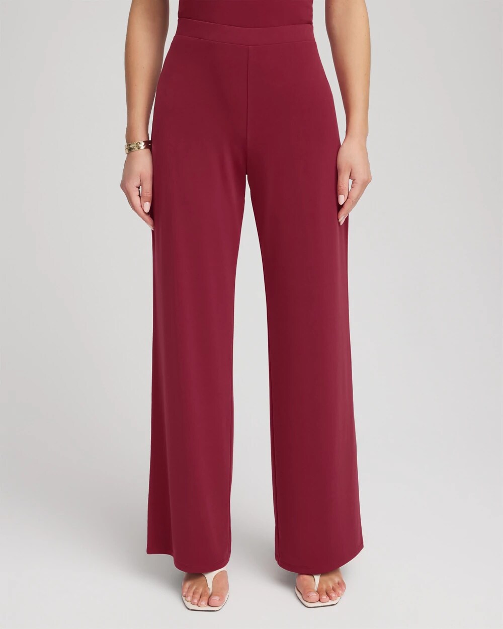 Chico's Travelers™ Knit Wide-Leg Pants