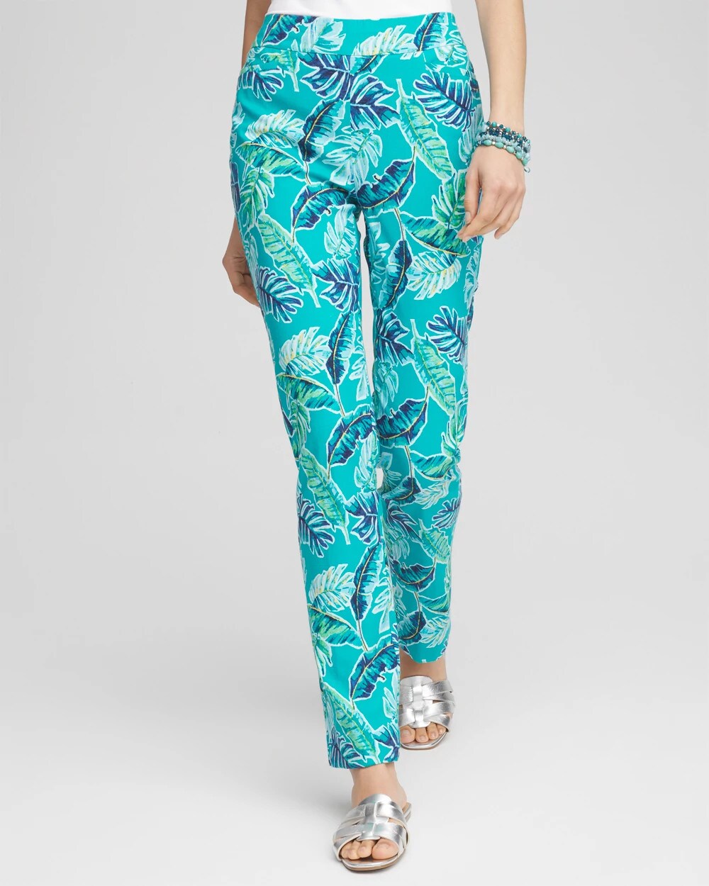Chico's Brigitte™ Tropical  Slim Leg Pants