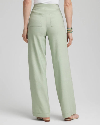 Chico's Linen Stretch Relaxed Pants