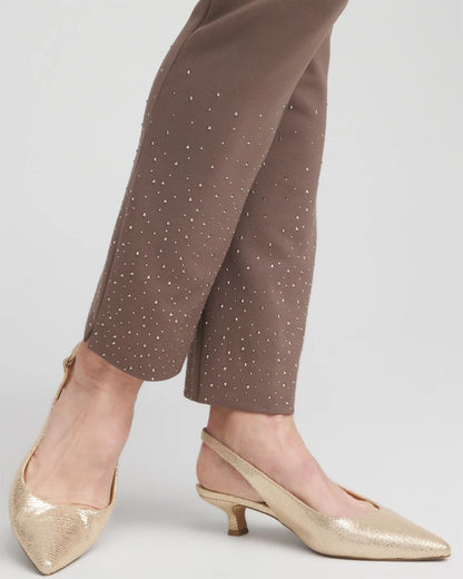 Chico's Juliet Embellished Ankle Pants