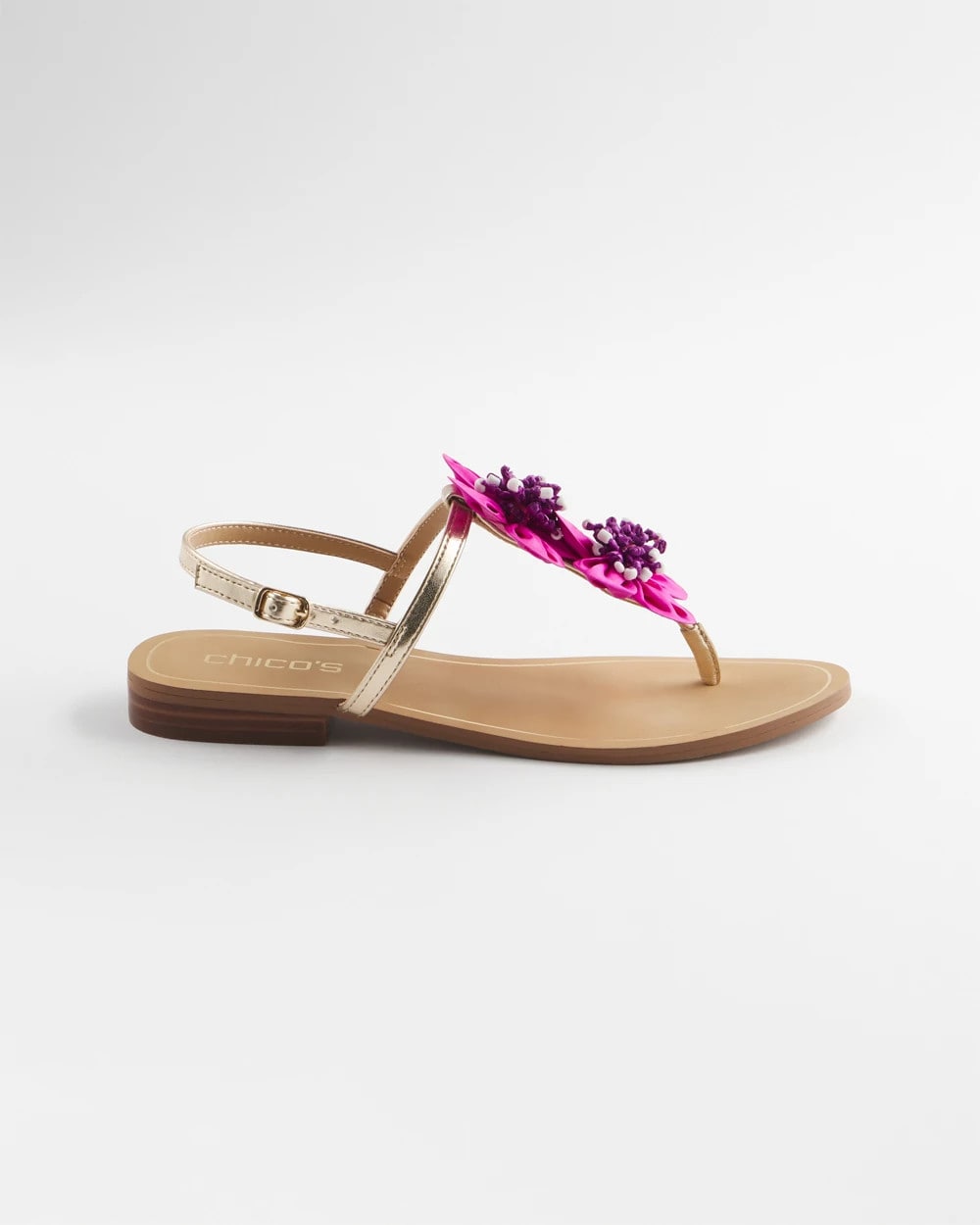 Chico's Sunset Flower Sandal