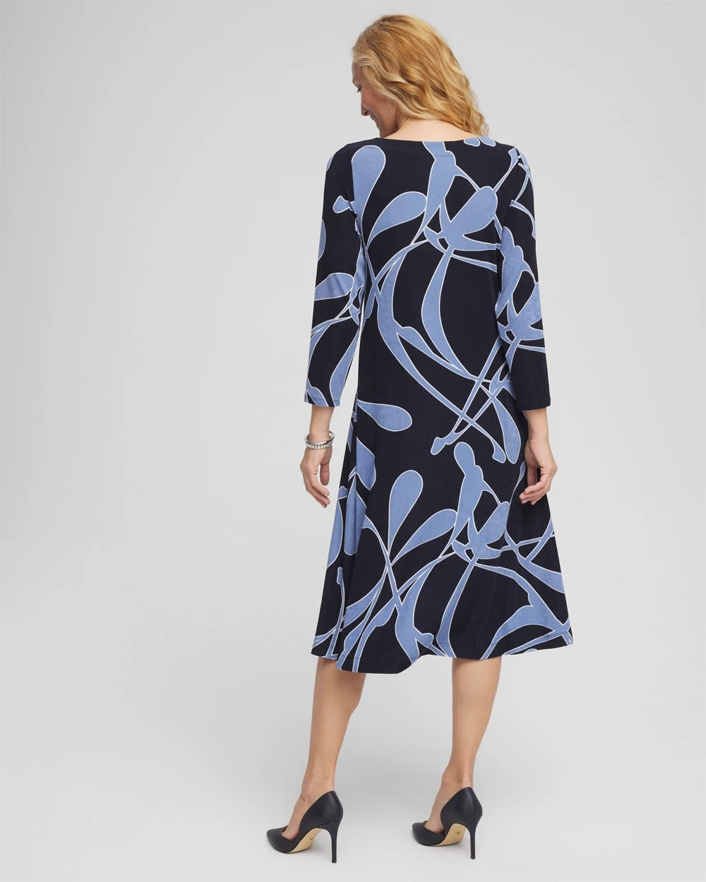 Chico's Travelers™ Abstract Midi Dress