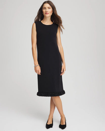 Chico's Travelers™ Fringe Hem Tank Dress