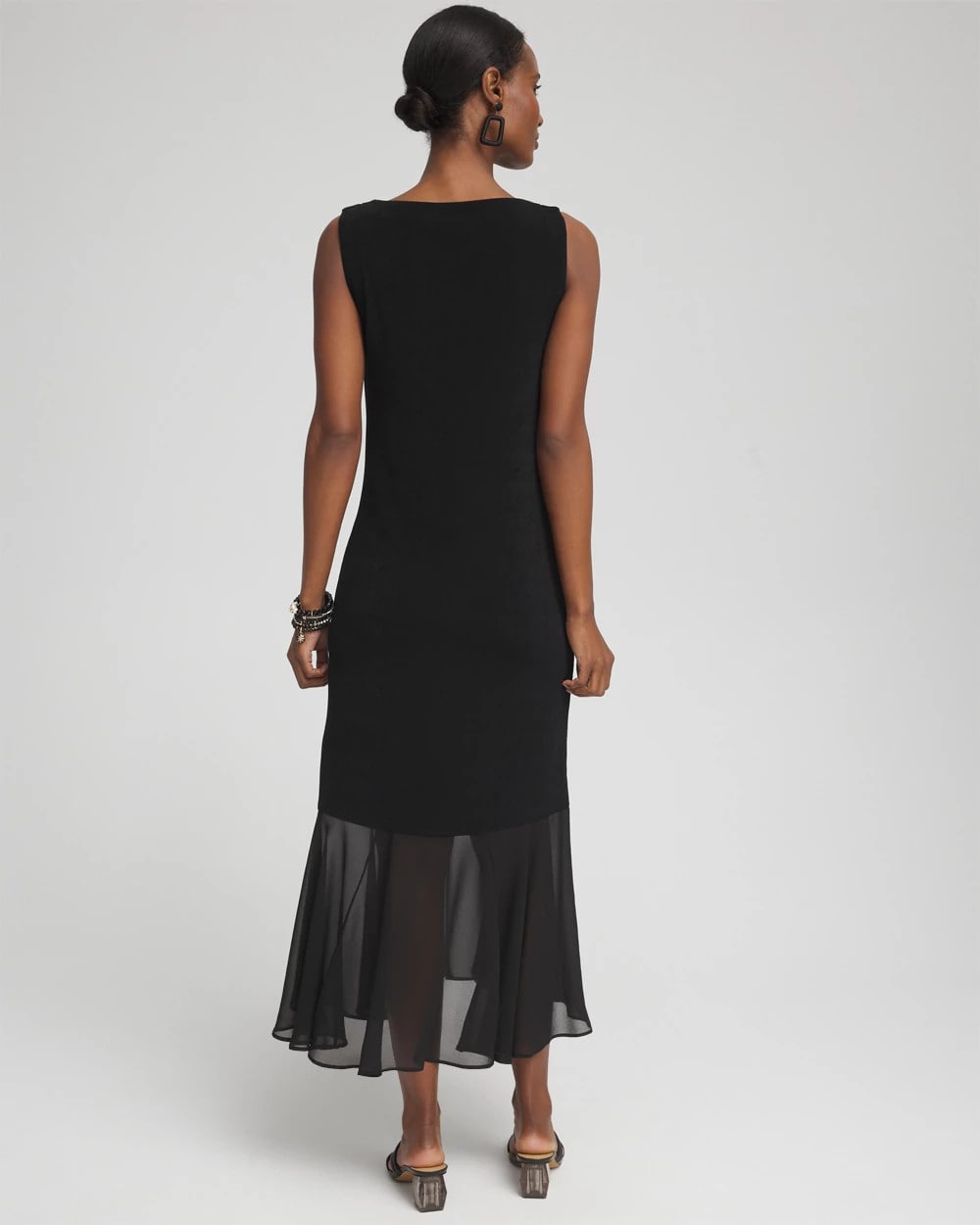 Chico's Travelers™ Chiffon Hem Dress