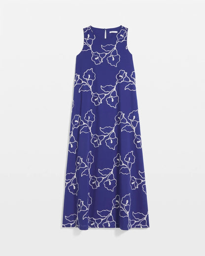 Chico's Embroidered Sleeveless Maxi Dress