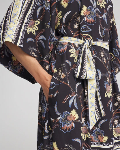 Chico's Georgette Boatneck Kaftan Dress