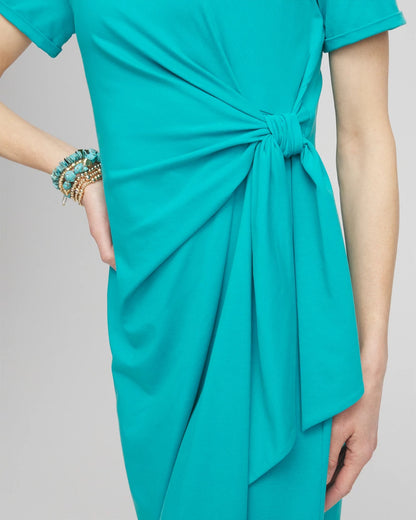 Chico's Twist Tie-Front Dress