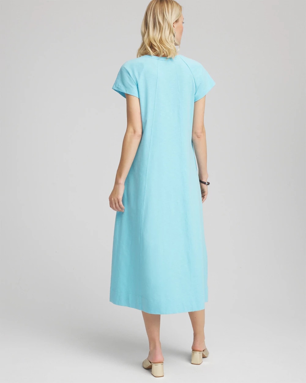 Chico's Short-Sleeved Maxi Dress