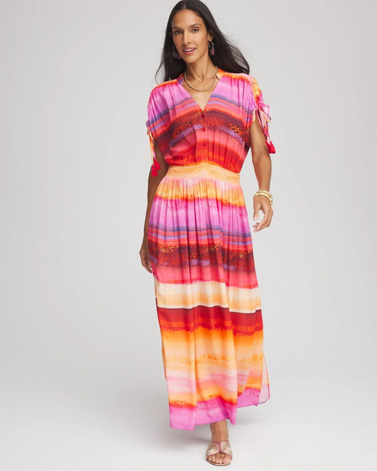 Chico's Rio Sunset Maxi Dress