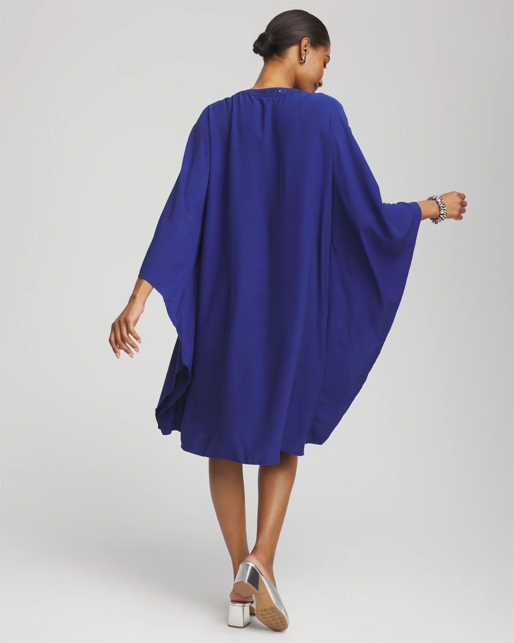 Chico's Embellished Kaftan Dress