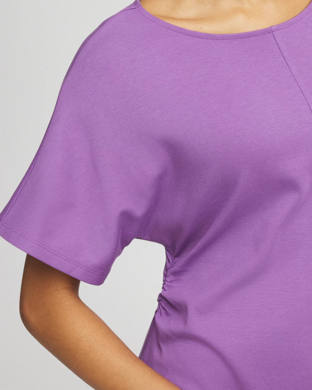 Chico's Fit and Flare Cinched Waist Dress