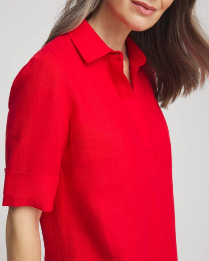 Chico's Linen Shirtdress
