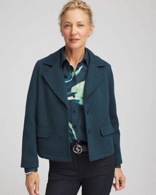 Chico's Plush Knit Blazer