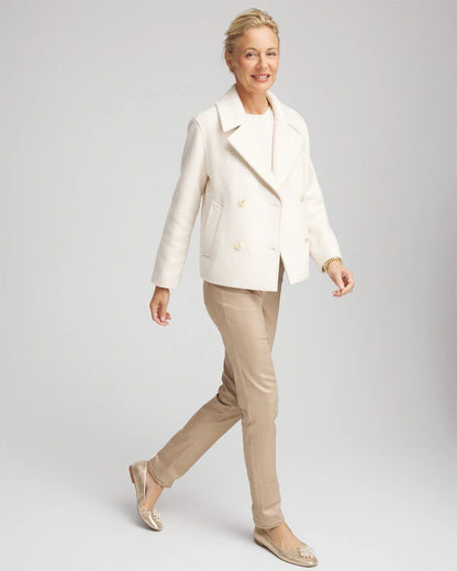 Chico's Wool Peacoat