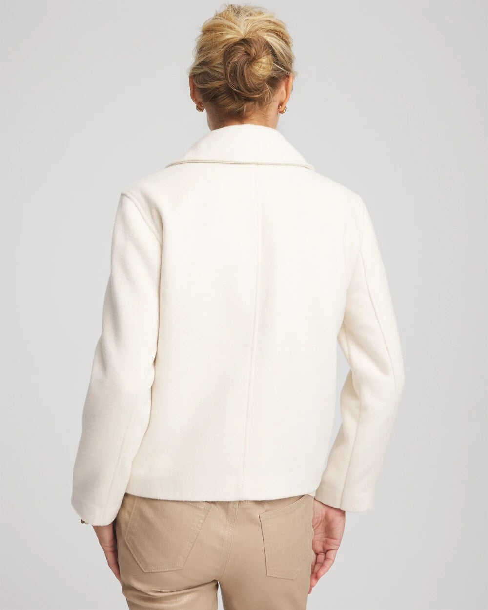 Chico's Wool Peacoat