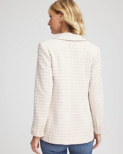 Chico's Textured Knit Blazer