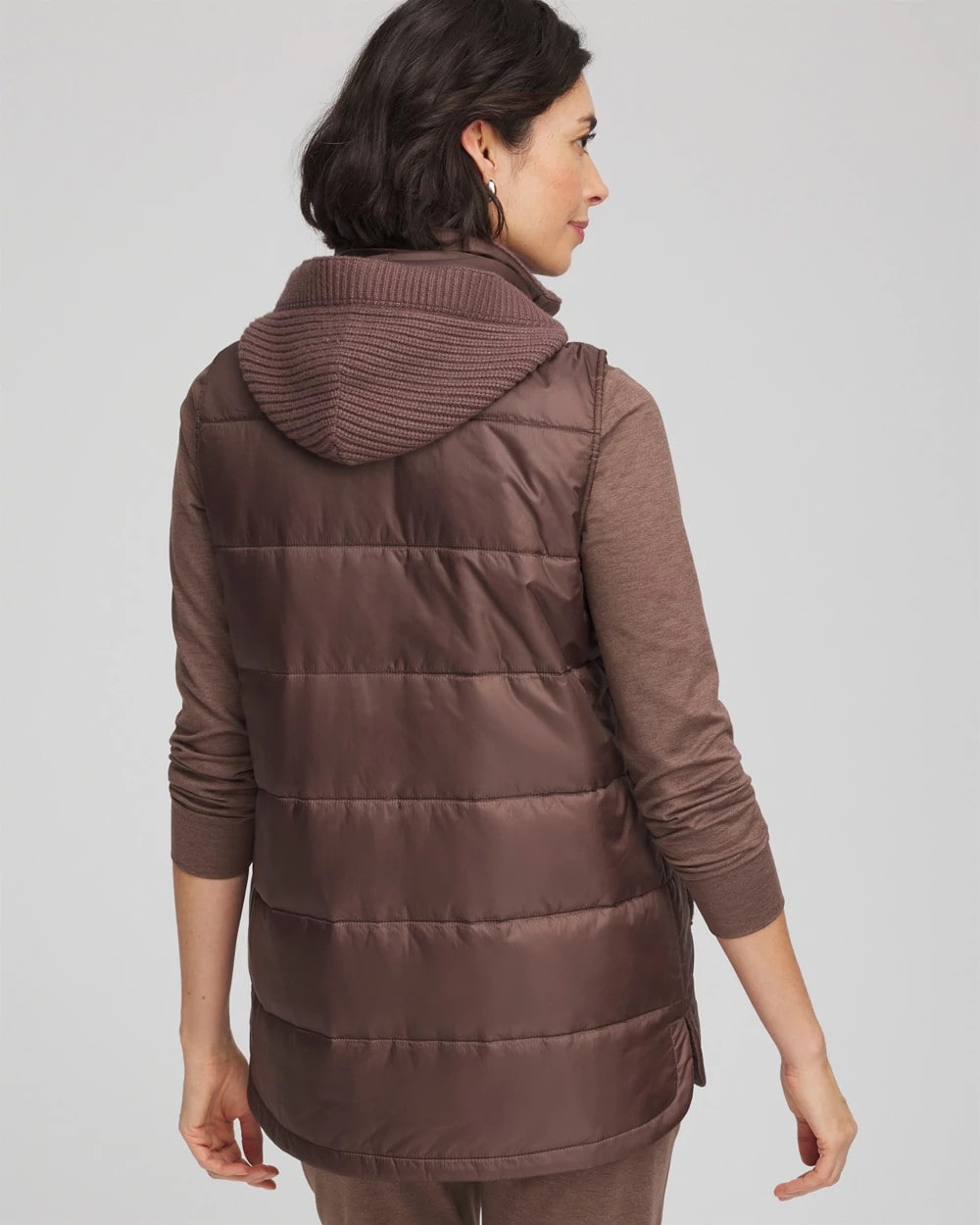 Chico's Zenergy® Quilted Hooded Vest