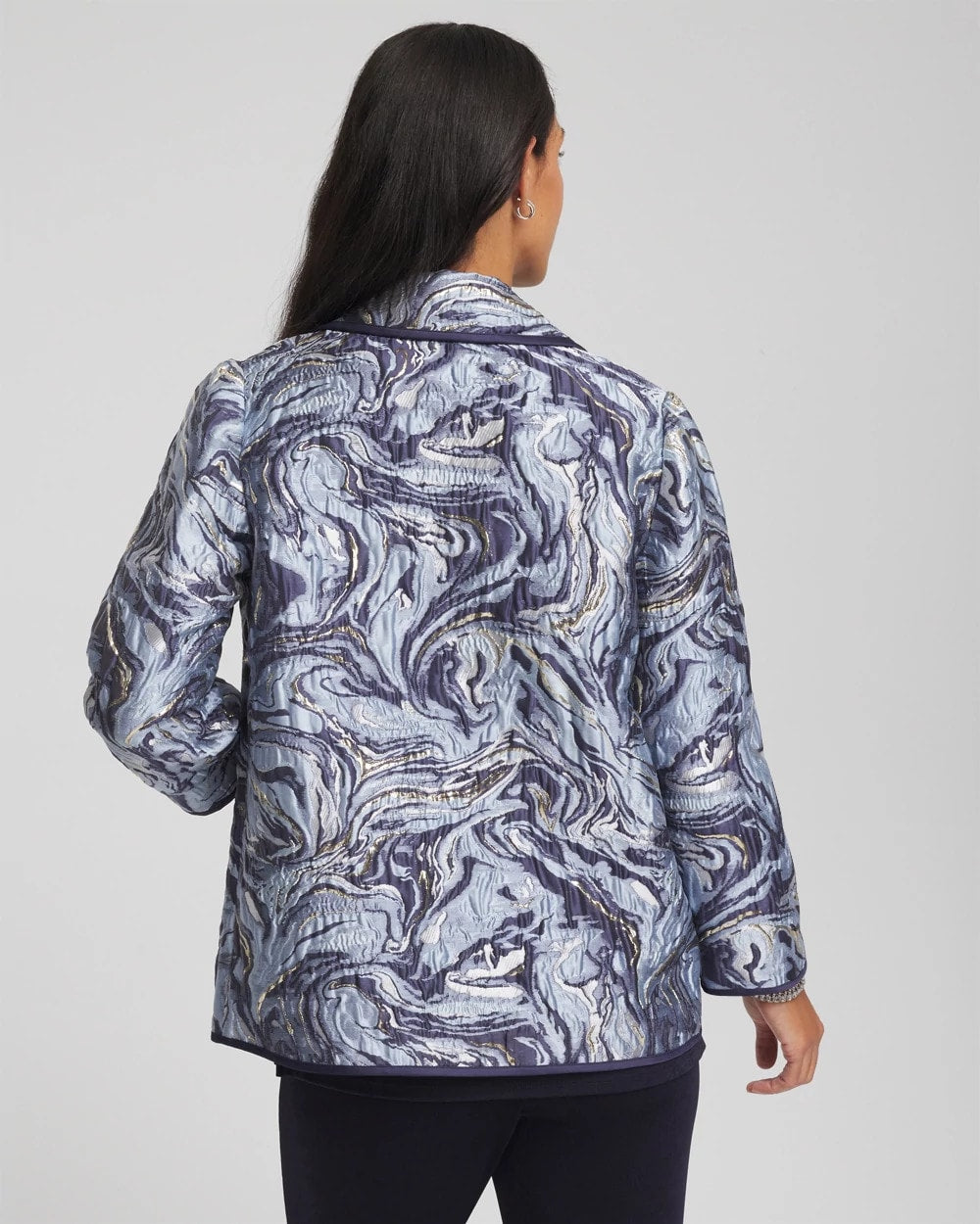 Chico's Travelers™ Jacquard Swirl Jacket