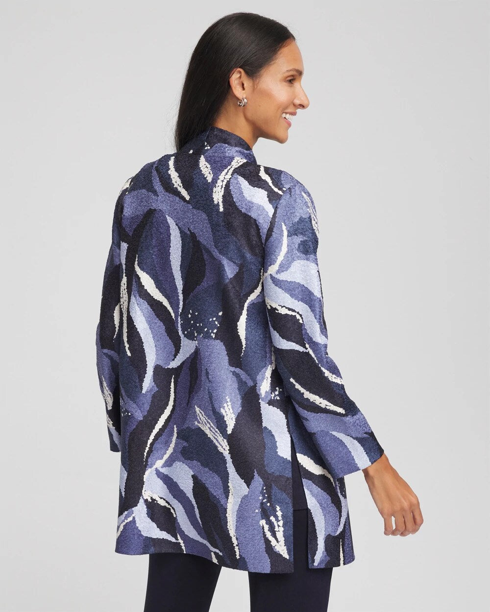 Chico's Travelers™ Wave Reversible Crushed Jacket