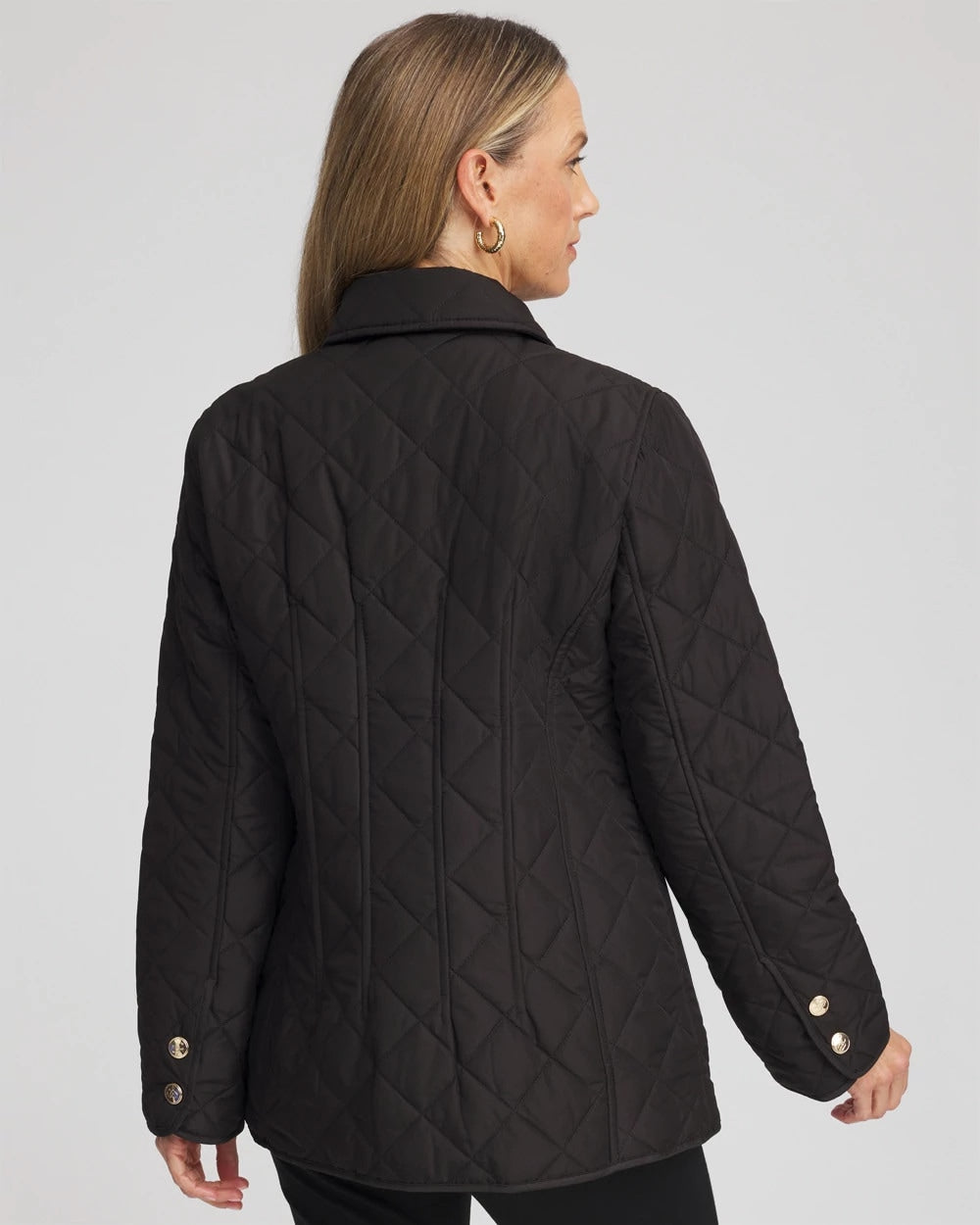 Chico's Quilted Barn Jacket
