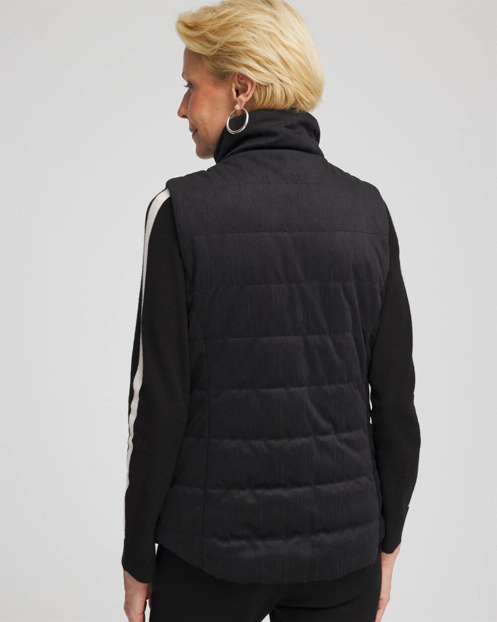 Chico's Zenergy® Reversible Velvet Puffer Vest
