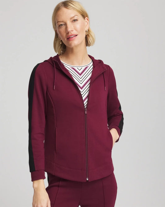 Chico's Zenergy® Double-Knit Contrast Jacket