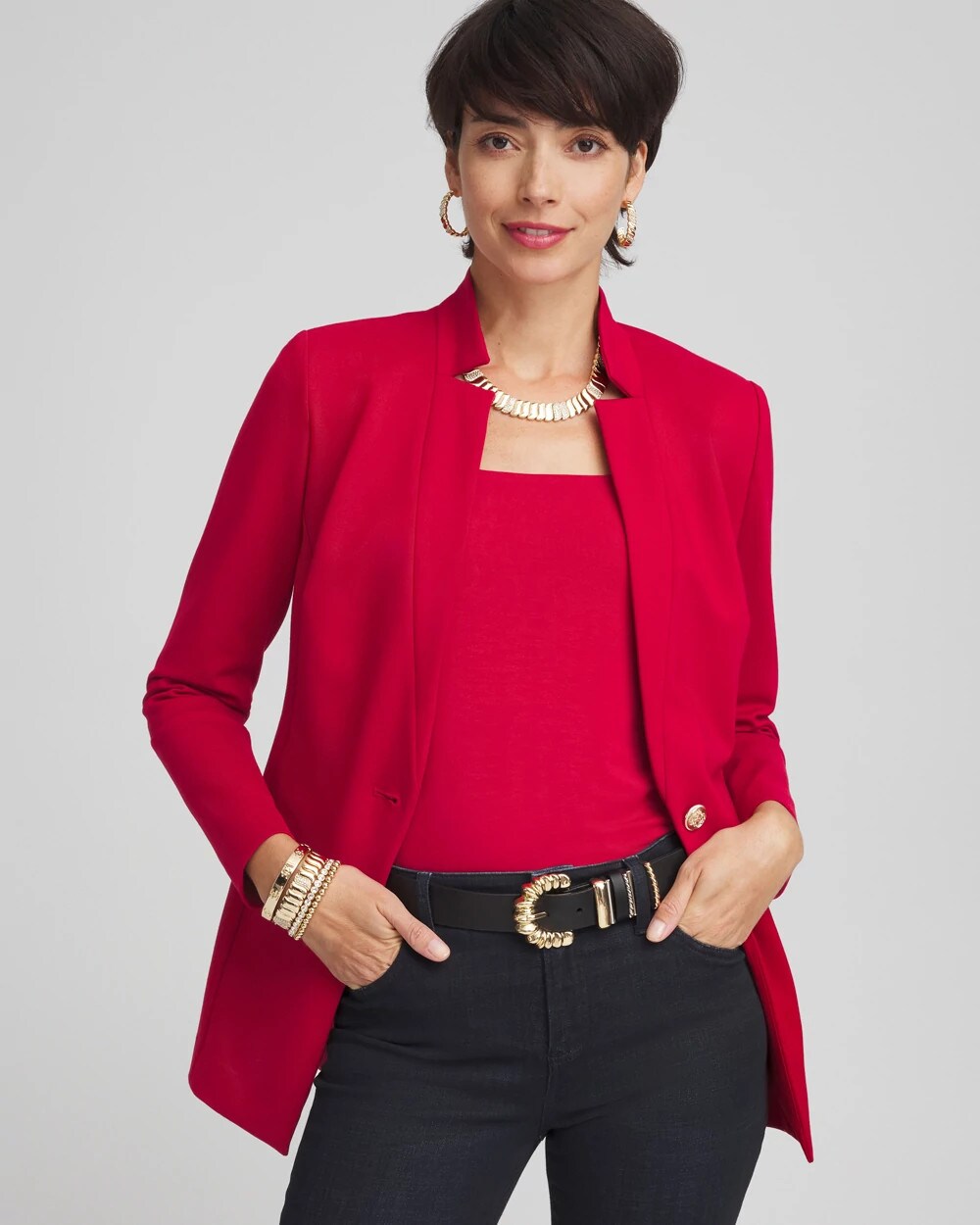 Chico's Ponte Blazer