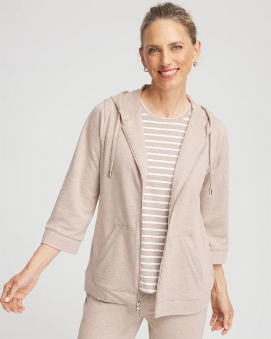 Chico's Zenergy® French Terry Full-Zip Jacket