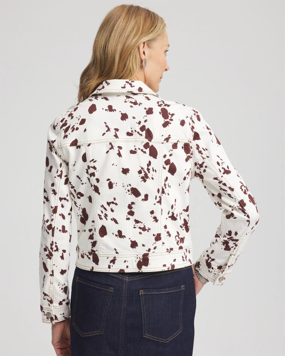 Chico's Pampas Pony Denim Jacket