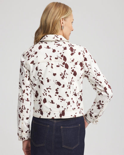 Chico's Pampas Pony Denim Jacket