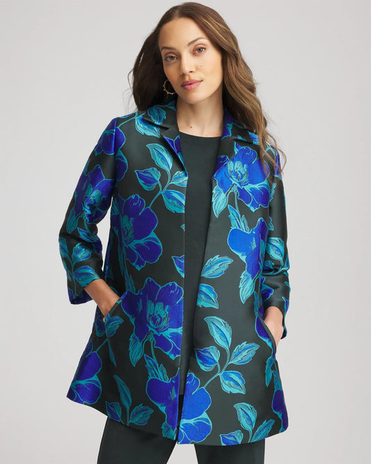 Chico's Travelers™ Collection Jacquard Jacket