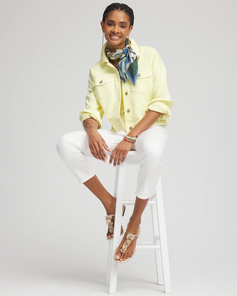 Chico's Relaxed-Fit Denim Jacket