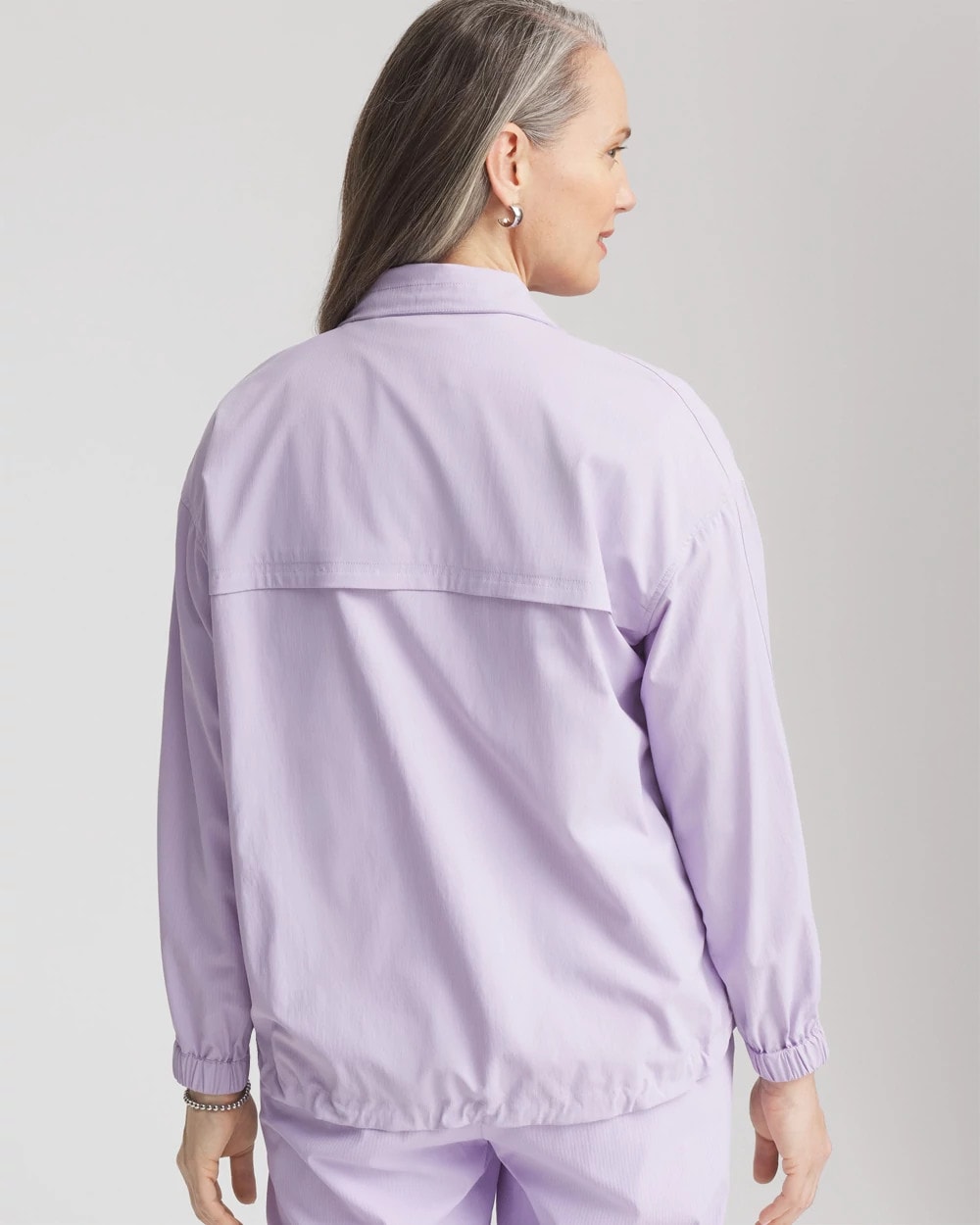 Chico's Zenergy® UPF Striped Jacket