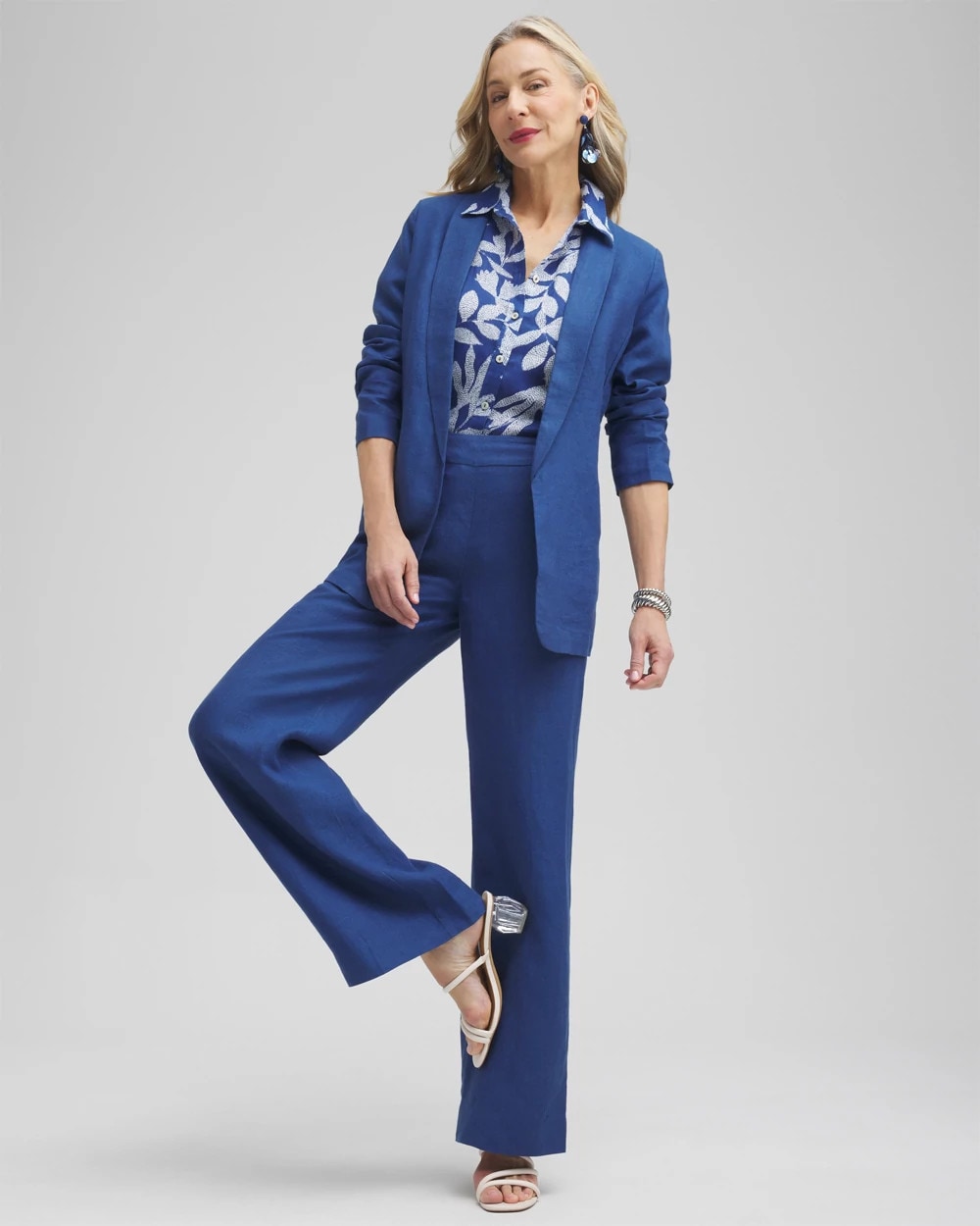 Chico's Linen Blazer