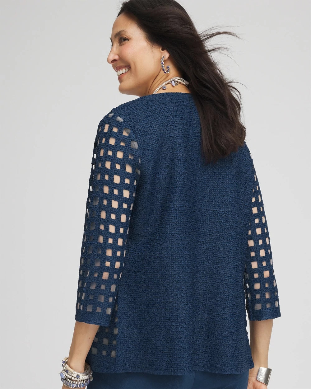 Chico's Travelers™ Collection Cutout Crush Jacket