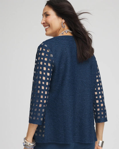 Chico's Travelers™ Collection Cutout Crush Jacket