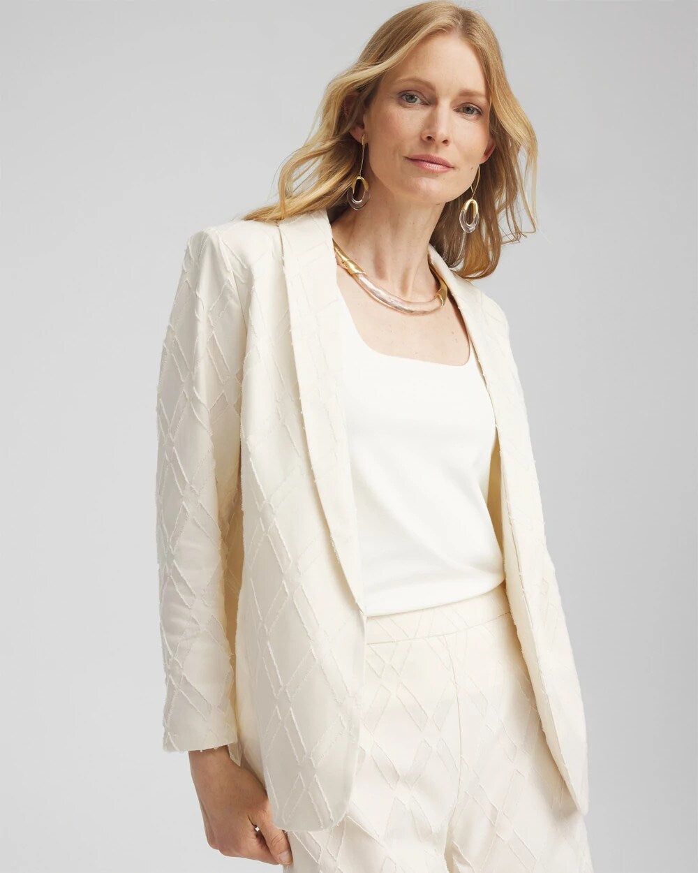 Chico's Textured Blazer
