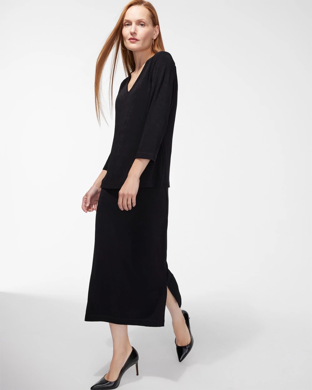 Chico's Travelers™ Midi Skirt