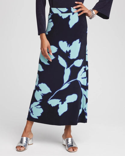 Chico's Travelers™ Midi A-line Skirt
