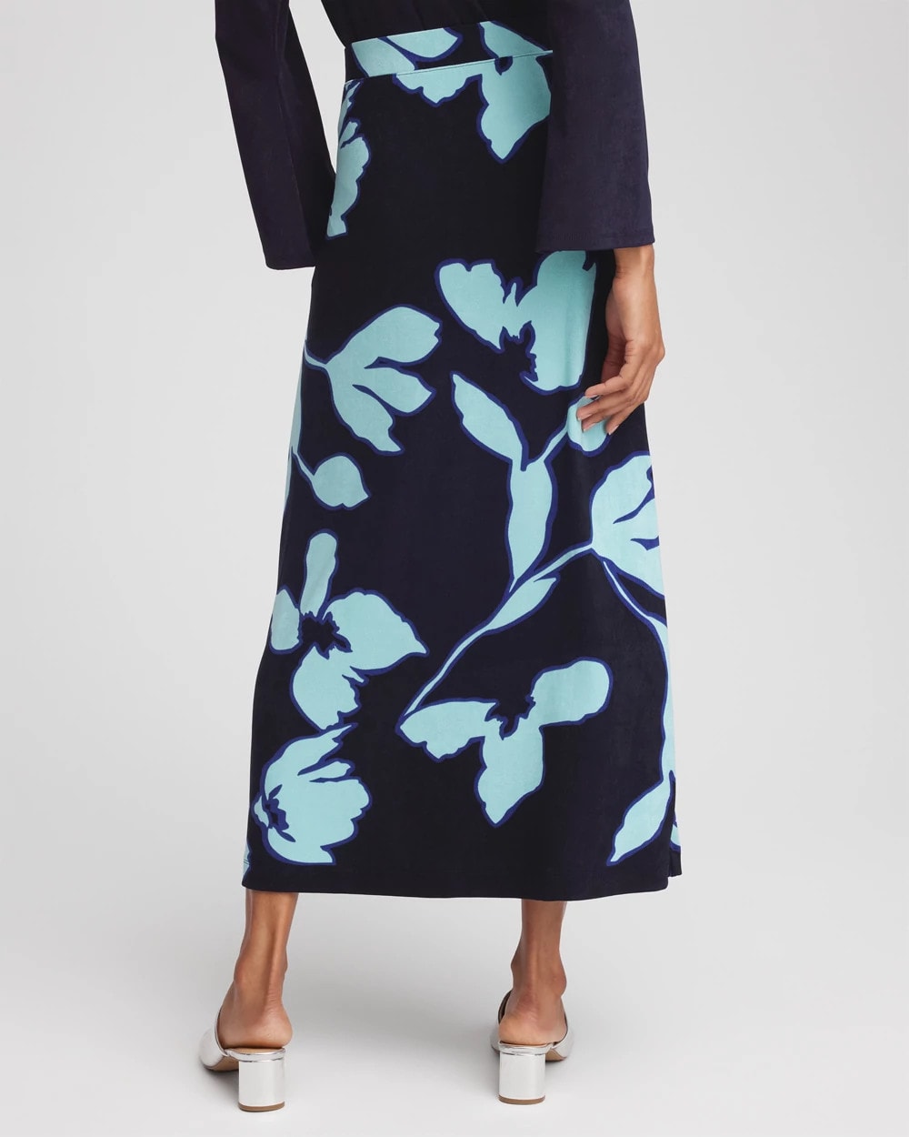 Chico's Travelers™ Midi A-line Skirt