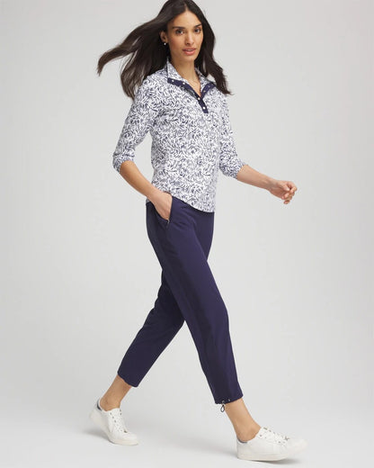 Chico's Zenergy® UPF Rib Mix Cropped Pants