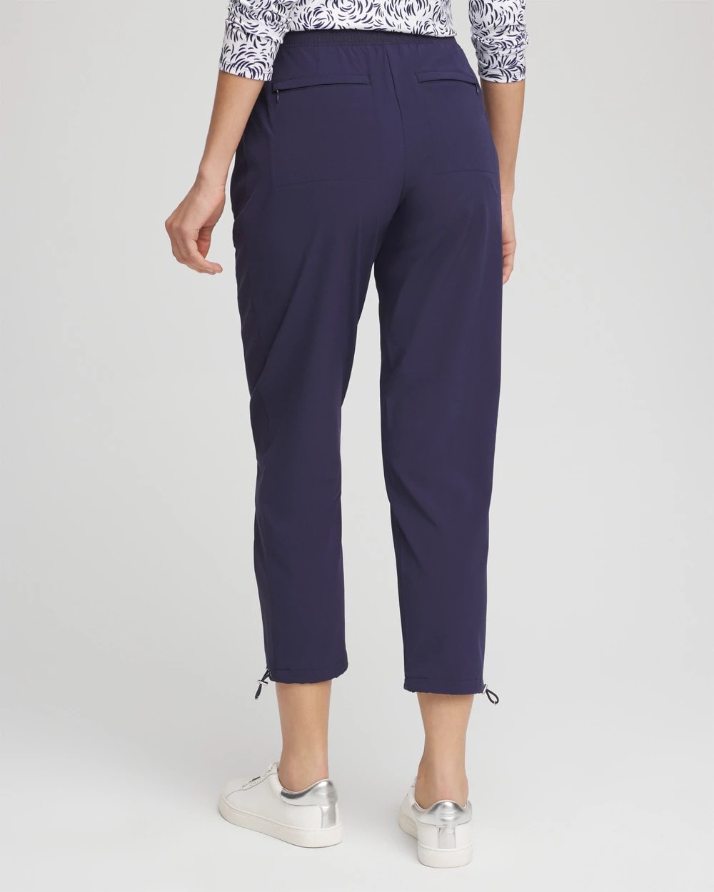 Chico's Zenergy® UPF Rib Mix Cropped Pants