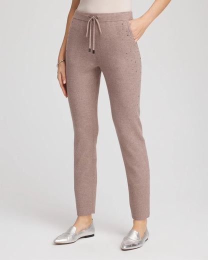 Chico's Zenergy® Luxe Rhinestone Ankle Pants