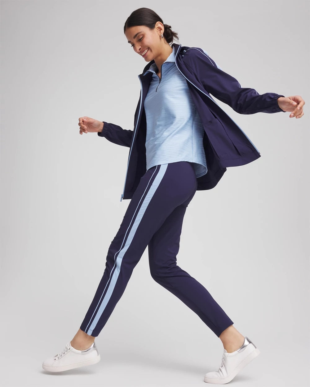 Chico's Zenergy® UPF Piped Ankle Pants